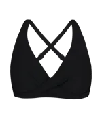 Barts Solid Cross Halter Full Bikini Top