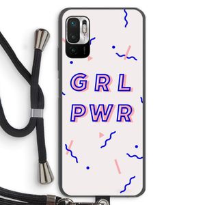GRL PWR: Xiaomi Redmi Note 10 5G Transparant Hoesje met koord