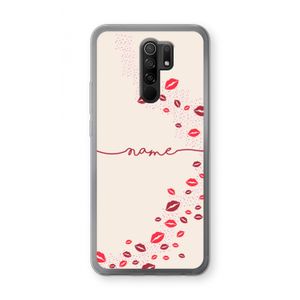 Kusjes: Xiaomi Redmi 9 Transparant Hoesje