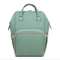 Multi-functional Double Shoulder Bag Handbag Waterproof Oxford Cloth Backpack Capacity: 16L (Mint Green)
