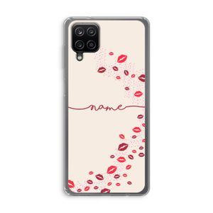 Kusjes: Samsung Galaxy A12 Transparant Hoesje