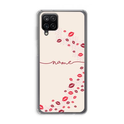Kusjes: Samsung Galaxy A12 Transparant Hoesje