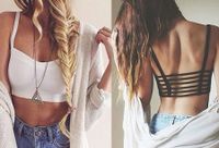 Strappy Crop top in 3 stijlen - thumbnail