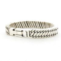 JOSH 03496-BRA-S Armband staal zilverkleurig 10 mm