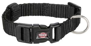 TRIXIE 20161 hond & kat halsband Zwart Nylon M-L Standaard halsband