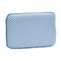 Badkussen anti-slip - blauw - 29 cm - nekkussen voor in bad - relax kussen