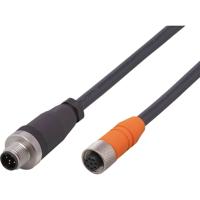 ifm Electronic EY3090 Adapterkabel Aantal polen (sensoren): 5, 8 Stekker, recht, Bus, recht 0.1 m 1 stuk(s)