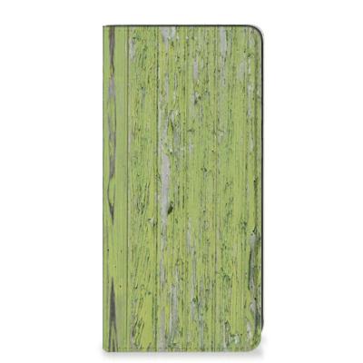 Samsung Galaxy A21s Book | Wallet Case | Green Wood