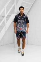 Off The Pitch Global Satin Zomerset Heren Zwart - Maat XL - Kleur: Zwart | Soccerfanshop