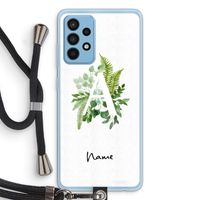Green Brush: Samsung Galaxy A52 Transparant Hoesje met koord