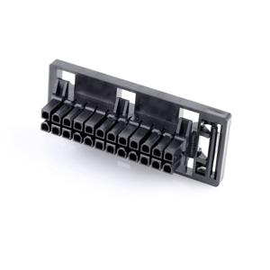 Molex 445160012 Female header, inbouw (standaard) Totaal aantal polen: 24 Rastermaat: 4.2 mm Inhoud: 1 stuk(s) Tray