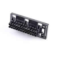 Molex 445160012 Female header, inbouw (standaard) Totaal aantal polen: 24 Rastermaat: 4.2 mm Inhoud: 1 stuk(s) Tray - thumbnail