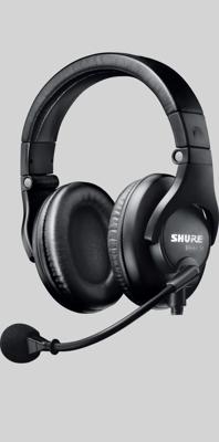 Shure BRH440M Headset Bedraad Hoofdband Zwart