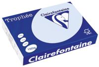 Clairefontaine Trophée Pastel, gekleurd papier, A4, 160 g, 250 vel, azuurblauw