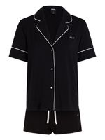 Karl Lagerfeld Signature jersey pyjama set - Noir - thumbnail