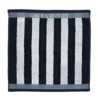 Laura Ashley Keukendoek Midnight Stripe 50x50 cm Donkerblauw