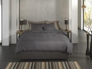 Heckett & Lane Heckett & Lane Spina dekbedovertrek 140x200/220 Anthracite