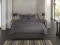 Heckett & Lane Heckett & Lane Spina dekbedovertrek 140x200/220 Anthracite