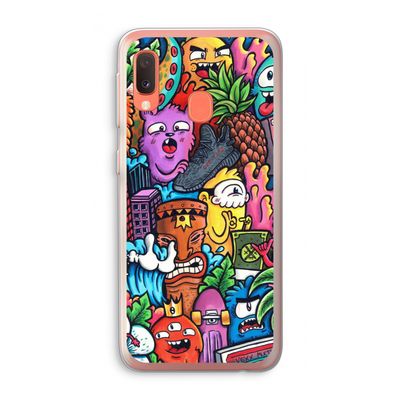 Vexx Mixtape: Samsung Galaxy A20e Transparant Hoesje