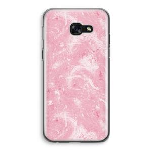 Abstract Painting Pink: Samsung Galaxy A5 (2017) Transparant Hoesje