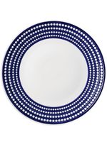 L'Objet assiette à soupe Perlée (23 cm) - Bleu