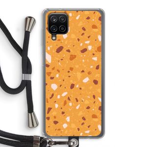 Terrazzo N°24: Samsung Galaxy A12 Transparant Hoesje met koord