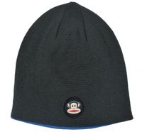 Paul Frank muts omkeerbaar junior katoen zwart/blauw one-size