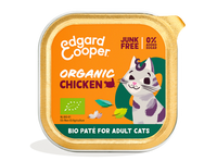Edgard & Cooper biologisch kip paté kat natvoer kuipjes 16 x 85gr