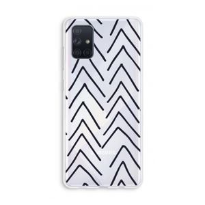 Marrakech Arrows: Galaxy A71 Transparant Hoesje