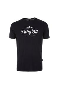 Pally Hi Classic Peak Logo Heren T-shirt Bluek XL