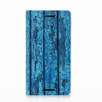 Nokia 2.1 2018 Book Wallet Case Wood Blue