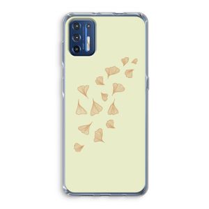 Falling Leaves: Motorola Moto G9 Plus Transparant Hoesje