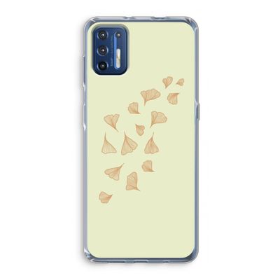 Falling Leaves: Motorola Moto G9 Plus Transparant Hoesje