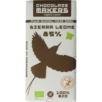 Chocolatemakers Little bee eater 85% puur bio Chocolatemakers Little bee eater 85% puur bio