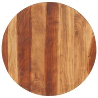 Tafelblad rond 15-16 mm 70 cm massief acaciahout