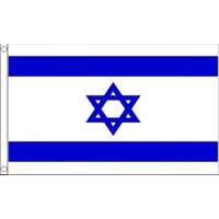 Vlag van Israel mini formaat 60 x 90 cm   -