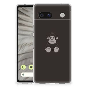 Google Pixel 7A Telefoonhoesje met Naam Gorilla