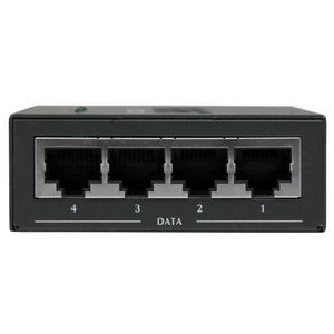 StarTech.com 4-poorts gigabit midspan PoE+ injector 802.3at/af