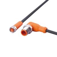 ifm Electronic EVC612 Verbindingskabel Aantal polen (sensoren): 3, 3 Stekker, haaks, Bus, recht 4 m 1 stuk(s)