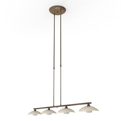 Steinhauer Klassieke hanglampSouvereign classic 4-lichts bronsbruin - 2743BR