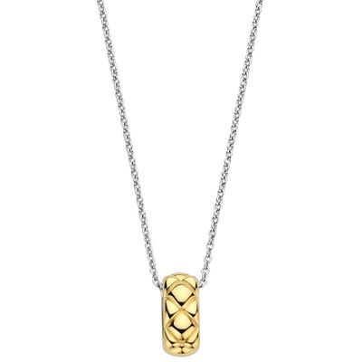 TI SENTO-Milano 34015SY Ketting zilver goud-en zilverkleurig 38-48 cm