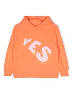 WAUW CAPOW by BANGBANG hoodie Oui en coton biologique - Orange