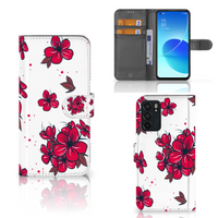 OPPO Reno6 5G Hoesje Blossom Red