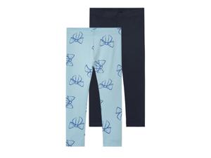 lupilu 2 kinder leggings (Lichtblauw/donkerblauw, 98/104)