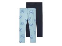 lupilu 2 kinder leggings (Lichtblauw/donkerblauw, 122/128)