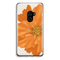 Orange Ellila flower: Xiaomi Mi Mix 2 Transparant Hoesje - thumbnail