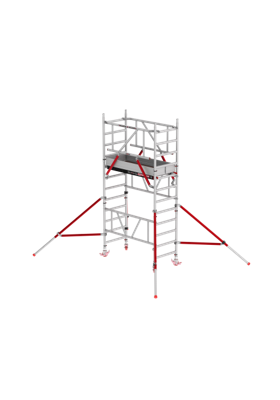 Altrex MiTOWER PLUS rolsteiger - 4.20 m werkhoogte - 0.75 m breed - 1.65 m Fiber-Deck® platform - Safe-Quick® - C003030
