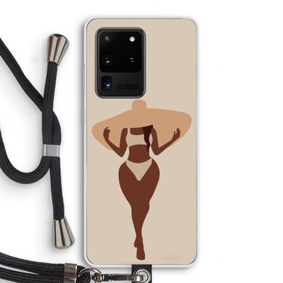 Let's get salty: Samsung Galaxy S20 Ultra Transparant Hoesje met koord