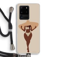 Let's get salty: Samsung Galaxy S20 Ultra Transparant Hoesje met koord