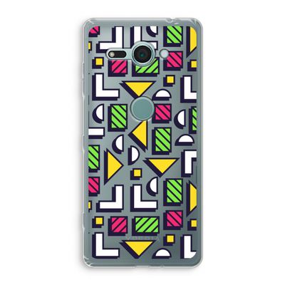 8-bit N°4: Sony Xperia XZ2 Compact Transparant Hoesje